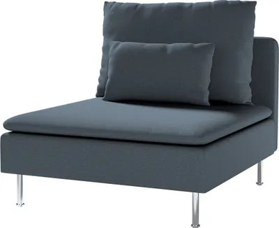 Produktbild von Dekoria Bezug für Söderhamn Sitzelement 1, Dunkelblau, Bezug für Sitzelement 1