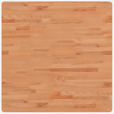 Immagine prodotto di Piano per Tavolo 80x80x4 cm Quadrato Legno Massello di Faggio