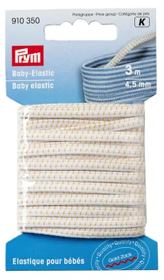 Produktbild von Prym Baby-Elastic 4,5 mm weiß