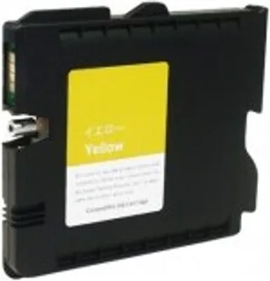 Image de Cartouche d'encre compatible avec Ricoh GC-41 jaune pour Aficio SG 3100, 3110, 3120, 7100