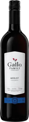 Obrázek produktu pro Gallo Family Vineyards Merlot Kalifornské červené víno polosuché 750ml