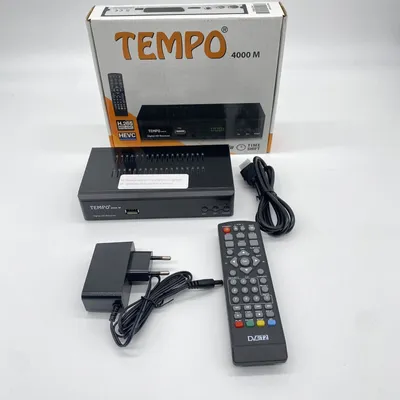 Immagine prodotto di Tempo 4000 DVB-T HD Decoder TV HDMI Peritel Ricevitore Full HD per la casa - soggiorno
