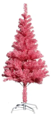 Image de Arbre de Noël 60/150/180 cm avec support Rose