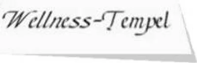 Produktbild von Wandtattoo Spruch Wellness Tempel