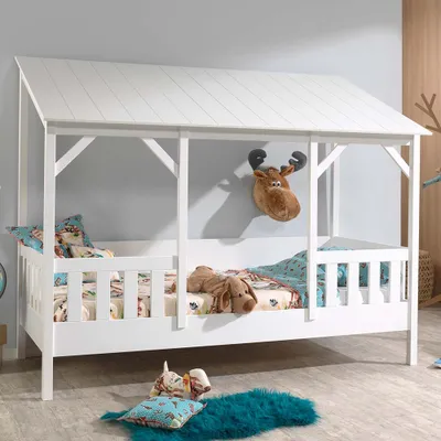 Produktbild von Dream Tree Hausbett 90 x 200 cm Otis Weiß
