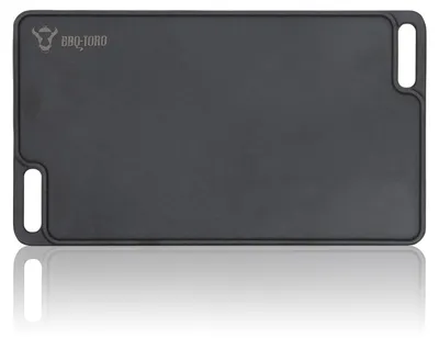 Immagine prodotto di Piastra per griglia in ghisa - Reversibile - 40 x 23 cm - 5 mm - Con maniglie
