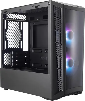 Zdjęcie produktu dla Cooler Master MasterBox MB320L ARGB | Czarny | Mini Tower | Zasilacz w zestawie Nie | ATX
