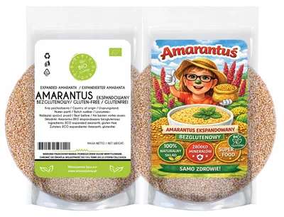 Produktbild von -Puffamaranth 100 g – glutenfreier, gesunder Snack für Kinder
