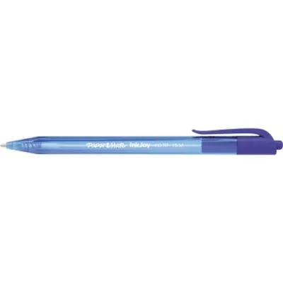 Produktbild von Papermate InkJoy 100 RT, Clip, Clip-on-Einziehkugelschreiber, Blau, 20 Stück(e), Medium