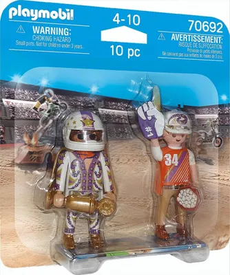 Zdjęcie produktu dla PLAYMOBIL® DuoPack Stunt Show Team Action 70692