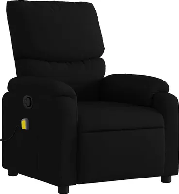 Obrázok produktu pre masážne kreslo vidaXL Black Fabric