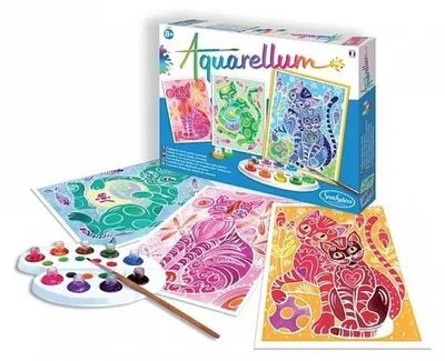 Image de Sentosphere Aquarellum Chats - sentosphere