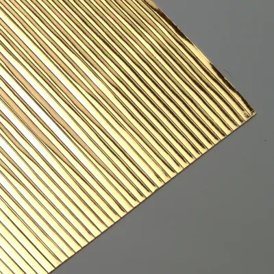 Produktbild von Wachsstreifen, flach, gold glänzend, 30 Stk 200 x 1 mm