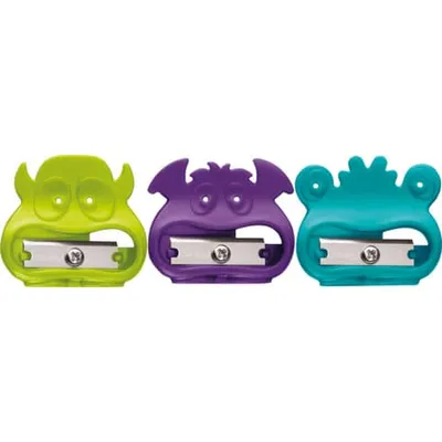 Zdjęcie produktu dla Maped 63511 Temperówka Maped Vivo Monsters, plastikowa, ekspozytor 65 szt