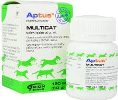 Productafbeelding van APTUS Multicat Total Multivitamine - voedingssupplementen voor katten – 120 stuks