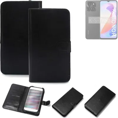 Produktbild von K-S-Trade Handyhülle Schutzhülle kompatibel mit Honor X6a Handy Schutz Hülle Handyhülle Bumper schwarz 1x
