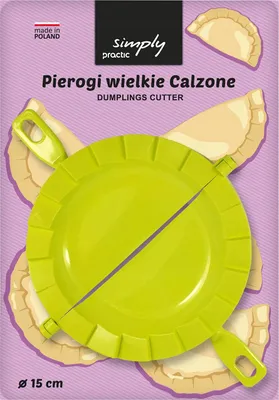 Produktbild von Zusammenklappbare Form für Teigtaschen, große Kunststoffform, 15 cm, 1 Stück