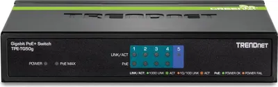 Obrázok produktu pre TRENDnet TPE TG50g - Switch - 4 x 10/100/1000 (PoE+)