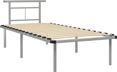 Obrázok produktu pre vidaXL Posteľný rošt Grey Metal 90x200 cm