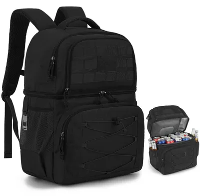 Immagine prodotto di Zaino termico 2-in-1 con doppio scomparto, dimensioni 30,5 x 16,5 x 43 cm