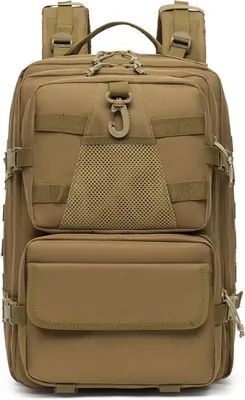 Produktbild von PolkaHome® Militärischer taktischer Rucksack 50L, wasserdicht, große Kapazität, für Wandern, Angeln, Camping und Notfallausrüstung