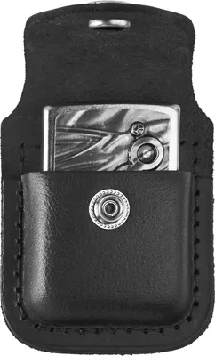 Produktbild von ZIPPO Etui Schwarz mit Feuerzeugclip Zubehör 60001219
