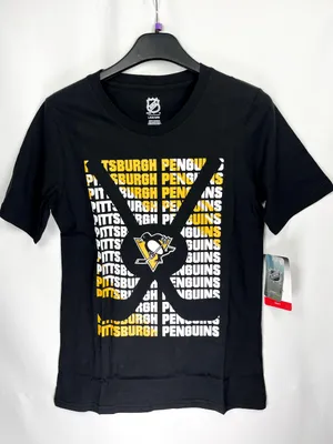Immagine prodotto di Maglietta Pittsburgh Penguins NHL Box Ss Ctn Taglia: Ragazzi XL (14 - 16 anni)