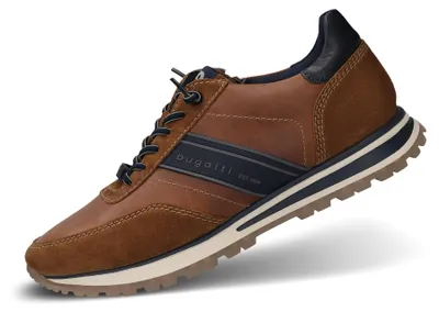 Immagine prodotto di Bugatti, scarpe stringate da uomo, modello 331-AG808, colore cognac, taglia 40