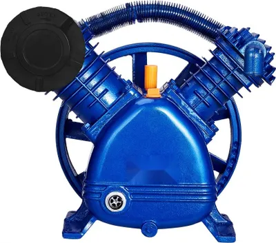 Obrázok produktu pre Kompresorová jednotka - Piestový kompresor na efektívne zásobovanie vzduchom - dvojvalec s výkonom 5,5 hp - Ventilačné jednotky a riešenia stlačeného vzduchu