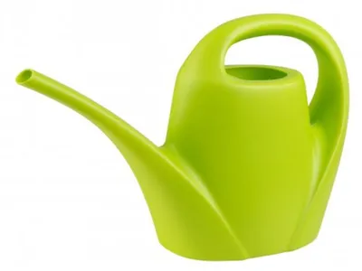 Produktbild von greemotion Gießkanne, Blumengießkanne mit langem Ausgießer, Kunststoff, 1,5 l, Hellgrün
