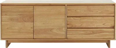 Produktbild von Kommode aus massivem Mindi-Holz