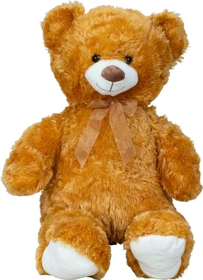 Produktbild von Teddybär 100 cm braun mit Schleife Kuscheltier