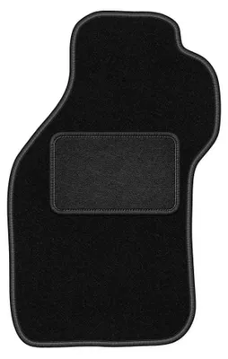 Immagine prodotto di Tappetino guidatore in moquette per Mitsubishi Eclipse III 1999-2006 (coupé) – 1 pezzo, nero, su misura – Wielganizator LUX