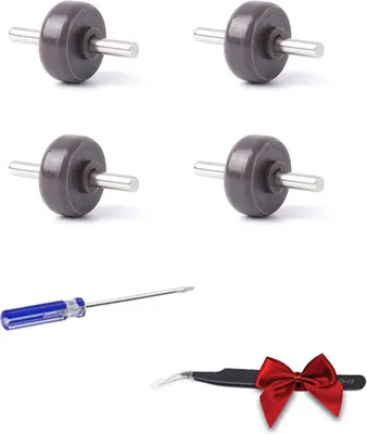 Produktbild von INF Dyson Staubsauger Zubehör Ersatz Bodendeckel Laufradsatz 2er-Set