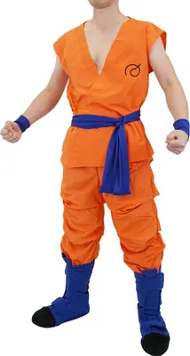 Obrázok produktu pre Son Goku cosplay kostým s topánkami | Golden Frieza Saga | Veľkosť: S