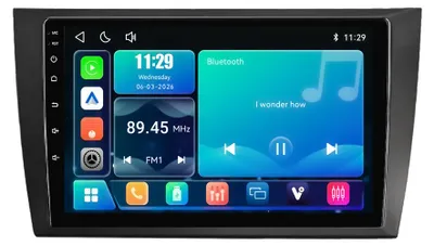 Produktbild von Nachrüst-Radio 9 Zoll für VW Golf 6 mit CarPlay & Android wireless USB Auto Navi Bluetooth 5.1 RDS