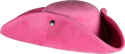 Produktbild von T4039-4800-59-60 neon pink Damen Herren Rokoko-Piraten Hut Dreispitz Gr.59-60