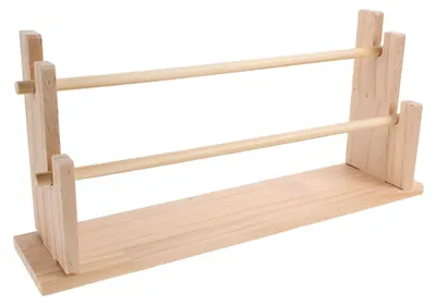 Produktbild von 2-stöckiger Bandhalter für Bandspulen und Washi Tape Organizer für Bastelzimmer