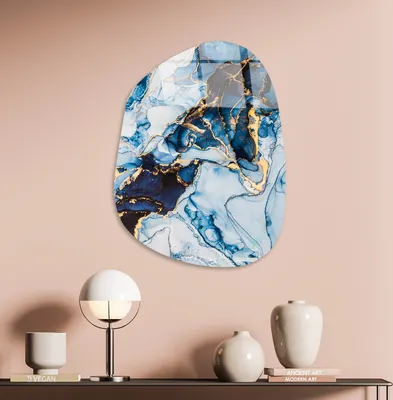 Produktbild von Wallity, UV-1094 - 50 x 70, Dekorative Malerei aus gehärtetem Glas, Mehrfarbig, 100 % gehärtetes Glas, 50 x 70 cm