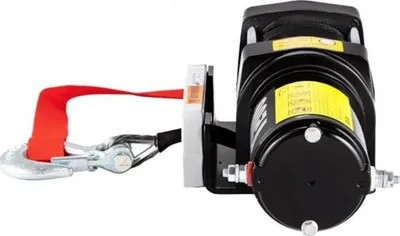 Immagine prodotto di Verricello elettrico a cavo, 4.500 libbre, verricello UTV, verricello a cavo, 12 V DC con cavo sintetico, verricello a cavo da 12,5 m con telecomando wireless, verricello per camion