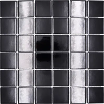 Produktbild von Keramikmosaik CD 190 schwarz 30x30 cm