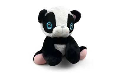 Produktbild von Plüschtier Panda 30 cm Schwarz Weiß – Weiches Kuscheltier aus Plüsch