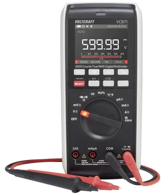 Obrázok produktu pre Hand-Multimeter digital CAT III 1000 V IV 600 V Anzeige Counts (VC-12884335)
