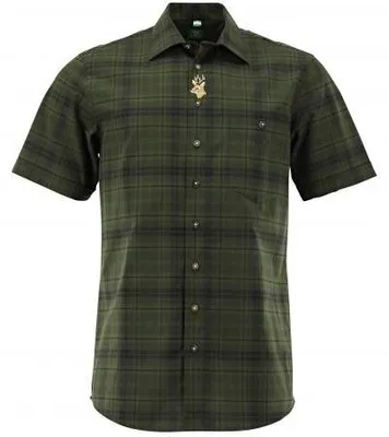 Produktbild von Hemd 1/2 Arm Regular Fit Herren (Oliv) Größe 41/42