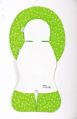 Produktbild von Odenwälder 10106-1190 Babycool-Schalensitz-Auflage Sterne limette