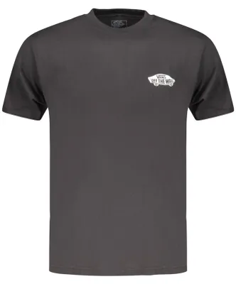 Produktbild von Schwarzes Herren Kurzarm-T-Shirt mit Rundhalsausschnitt und Print