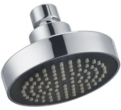 Produktbild von Regendusche Einbauduschkopf Schwenkbar Chrom 4" mit Filter & Wasserdrossel