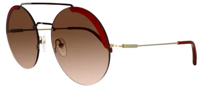 Produktbild von Pucci Sonnenbrille EP0189 32F 58 Damen Gold