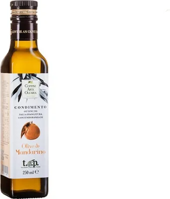 Immagine prodotto di Olio extravergine di oliva al mandarino 250 ml. - Coppini Arte Olearia