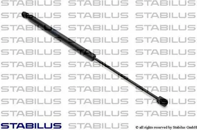 Productafbeelding van Gasveer voor de achterklep van een Renault Megane Estate/Break, bouwjaar 08.2003 - 10.2010